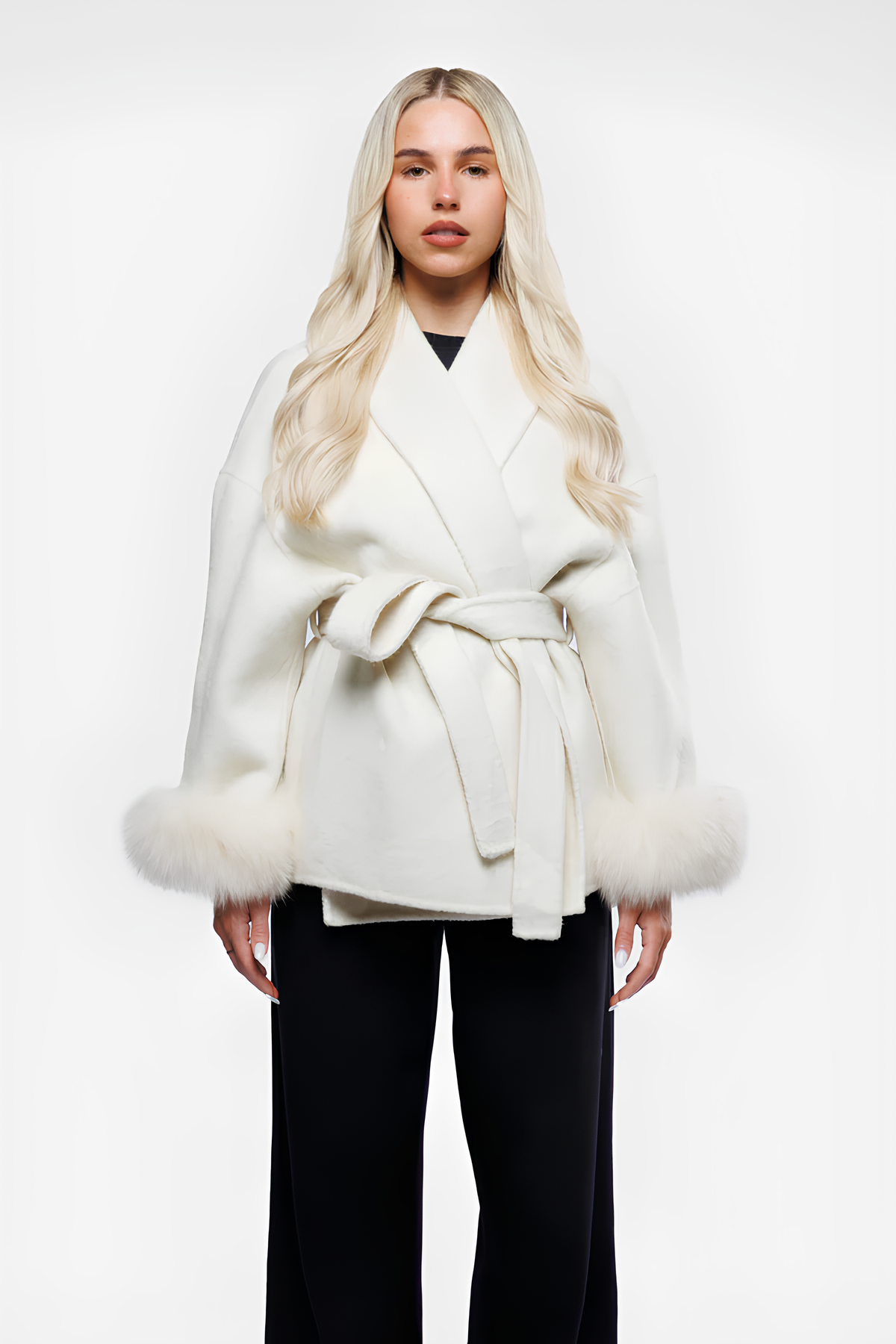 Fur-Cuff Jacket