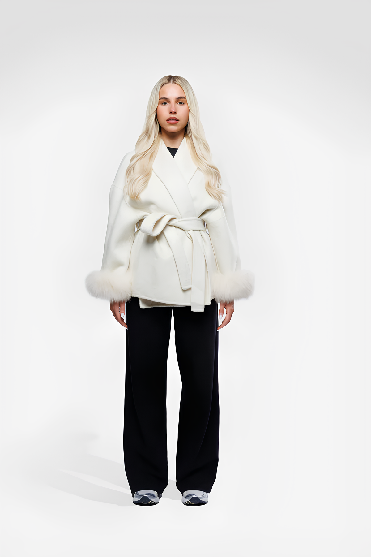 Fur-Cuff Jacket