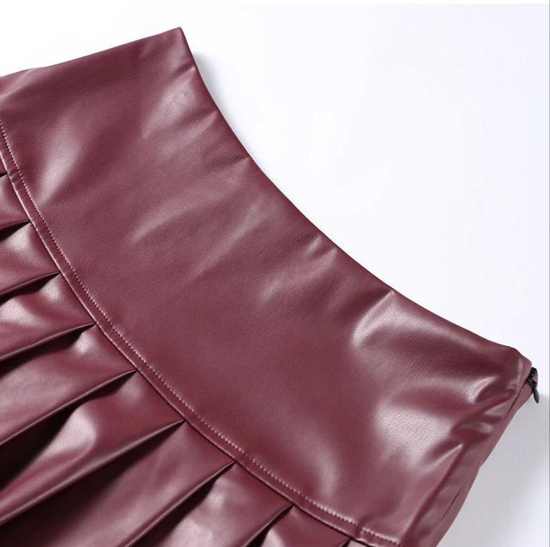 The Bordeaux Luxe Leather Set